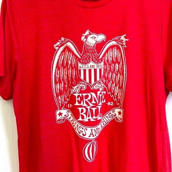 Bella Canvas - Balls Are Best 1962 Ernie Ball Strings &Things Graphic T Shirt L - Picture 7 of 9